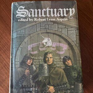1980s SANCTUARY Thieves' World fantasy story anthology 3x vols in one HC/DJ BCE